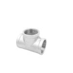 Male Connection Stainless Steel Thread Tee for Pipe Line DIN2999 Certified