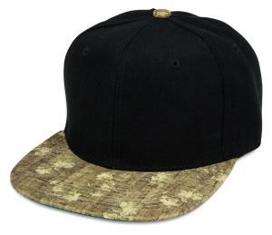 China Square Brim Snapback Baseball Caps Triangle Metal Wood Color Hiphop Hats Casual For Adult wholesale