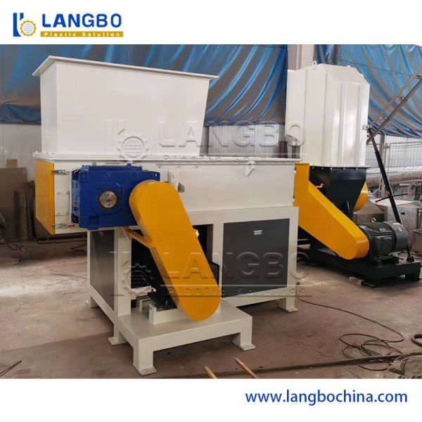 Plastic Shredder Machine For PE/PP Material Processing And Large Volume Waste Recycling