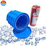 Large Outdoor Standing Capacity Dual-chamber Silicone Ice Trays Molds Genie