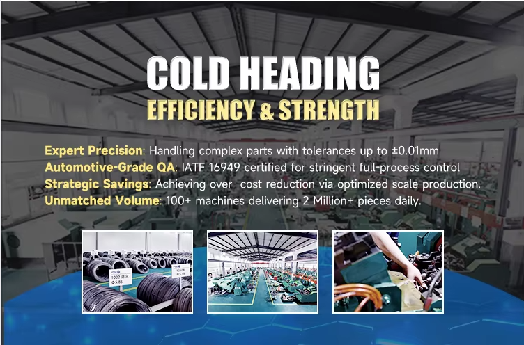 Complex Shaped Non Standard Fasteners Non Standard Bolts With Multi Process Cold Forming