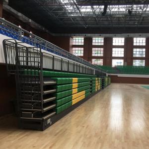 China Stadium Arena Retractable Chair System 455Cm × 304Cm × 235Cm wholesale