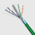1000FT Cat6 FTP LSZH Jacket 0.560mm Pure Copper 1Gbps Ethernet Cable