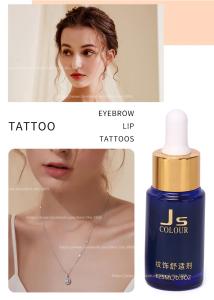China Transparent JS Tattoo Numbing Solution Anti Allergy Numbing Gel Permanent makeup numb liquid wholesale