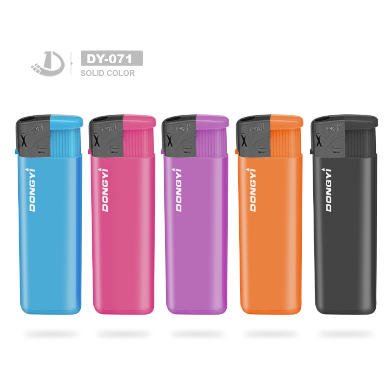 Dy-071 Dongyi Hot Selling Cigarette Lighter Fashion Electronic Torch Gas Lighter