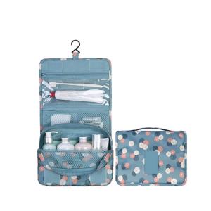 China Digital Printing Flower Pattern Cosmetic Travel Organizer Bag wholesale