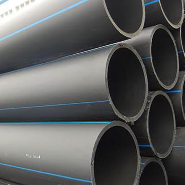 Large Diameter Hdpe Water Supply Pipe Can Be Customized Tap Water Pipe Directly Buried Black Water Supply Plastic Pipe