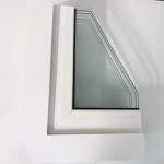 GKBM 88 UPVC Sliding Window Profiles For Interior And External