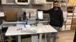 360*1200mm large flat single head computerised embroidery machine like brother