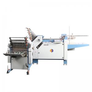 China Industrial Electronic A3 Paper Folding Machine Automatic With Three Hole Suction Wheel wholesale