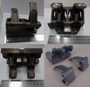 China FOK 4.4.4 Chain Clips black oxide for BOPP Film production line clips assembly Replace wholesale