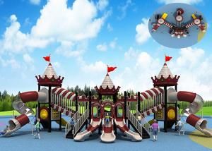 China Big Kids Plastic Playground Equipment For Daycare Centers Fadeproof Crackproof wholesale