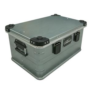 China Anodize Outdoor Metal Aluminum Alloy Lunch Car Folding Boxes grey Camping Cargo Storage Kitchen Camping Box wholesale