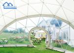 Steel Transparent Exhibition Dome Tent Watreproof For Canopy Events Sportz Dome