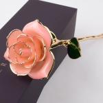 Valentine's Day Mother's Day Gift Of Real Rose Dipped In Gold New Arrival 24K