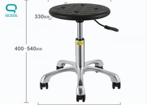 China Ergonomic Esd Chairs Safe Lab Chairs With Wheels Use For Cleanroom PU Material on sale