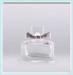 China Small Transparent Glass Cosmetic Perfume Bottles , Portable Perfume Container 5ml wholesale