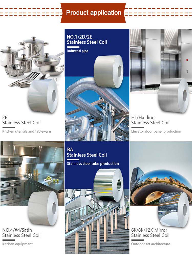 321H 309S Stainless Steel Coil 2b Polished With Smooth Edge 16mm Thickness 2m Width