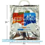 Reinforced Heavy Duty Hot Cold Lunch Totes Reusable Disposable Food Travel