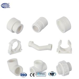 China White Color PN20 PN25 Water Pipe PPR Fittings For Garden wholesale