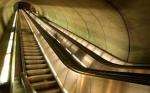 Speed 100 fpm Heavy - Duty Airport Moving Walk Escalator With Screw Free Inner