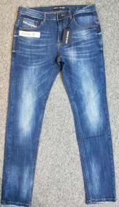 China Custom Logo Fashion Men Jeans Stretch Denim Pants Slim Fit Trend Casual Jeans 47 on sale