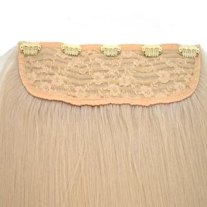 China One Piece Long Clip In Hair Extensions Human Hair 100 Gram Full Color wholesale