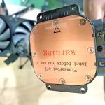 Water Pump Cooler CPU Aluminum Heatsink Water Cooler Fans Liquid Cooler Fans