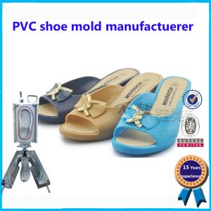 China Steel PVC Shoe Upper Mould Two Colors 30 - 49 Wide Size Range wholesale