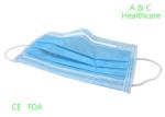 Odorless 4 Ply Anti Dust Disposable Face Mask Mouth Cover Single Use