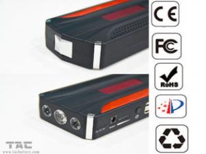 China Outdoor storage power rechargeable Portable Car Jump Starter 4 USB Output on sale