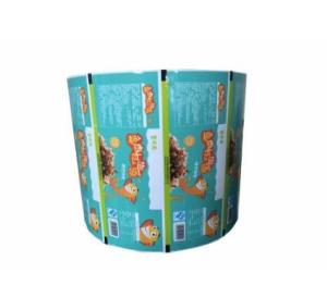 China Plastic food packaging film printing film roll for cake/bresd/biscuit/candy/coffee/sugar wholesale