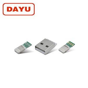 China USB Iphone Male Connector 1 Year Warranty For Apple IPhone Cable wholesale