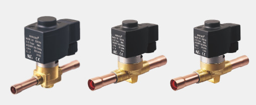 HVH Piston Solenoid Valve R22 R407C Refrigeration Service Valves