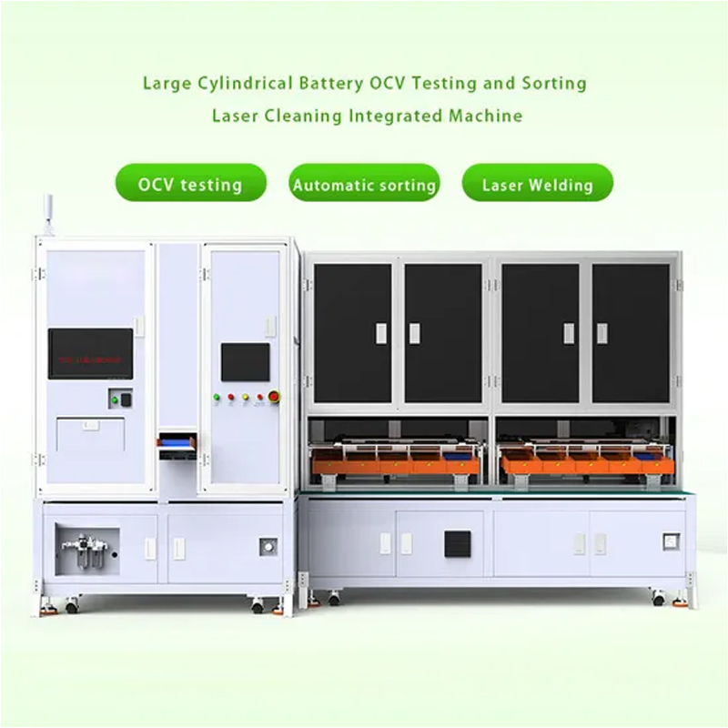 Sorting Laser Cleaning All in One Machine for Battery Pack Assembly Line