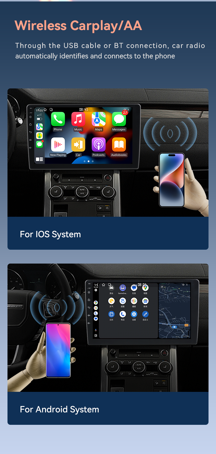Universal 7" Android 12 10-Core 8+128G Car Radio WIFI BT FM/AM 4G RDS DSP DVR Car DVD Player gps navigation Z-Link5 Carp