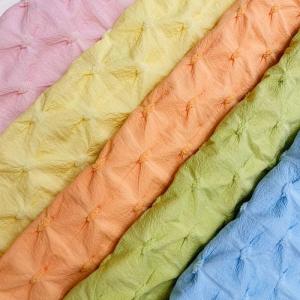 China Breathable 57 inch Jacquard Woven Fabric 150-280gsm Bubble Knit Fabric wholesale