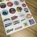 Pigment Inkjet 135gsm Semi-Glossy Self Adhesive Sticker Paper