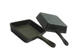 OEM ODM Cast Iron Frying Pre Seasoned Pan Grill Pan Set BSCI