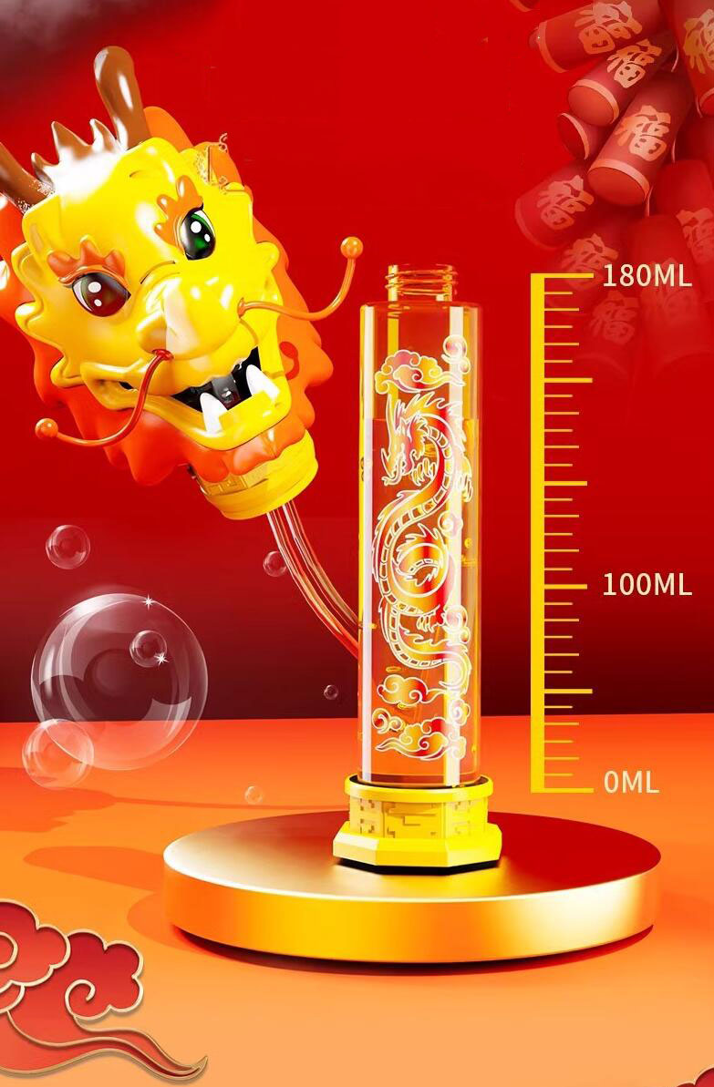 Kids' Bubble Maker Durable Automatic Blower with Light and Sound Other Educational Toys