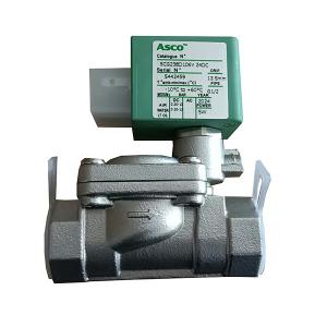 China ASCO Two Way Water Valve SCG238D106V Stainless Steel Body Normally Open 1/2 Caliber wholesale