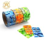 PET PVC 30 Micron Shrink Packaging Film Shrinkable Sleeve For Glass Bottle