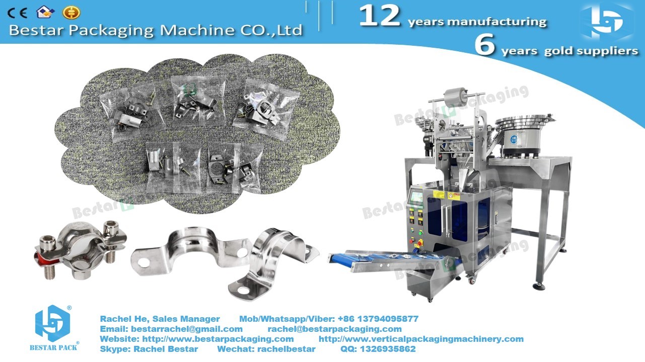 3-in-1 screws bolts furniture fittings counting packing machine customized blowing systeme