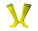 Yellow Custom Sports Socks Mens Athletic Sports Cycling Socks Men Gym Workout