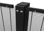 Powder Coated Clear View Anti Climb Metal Fencing , 358 Security Fence