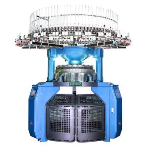 China Double Jersey Computer Cut Loop Pile Jacquard Circular Knitting Machine Knit French Fabric wholesale