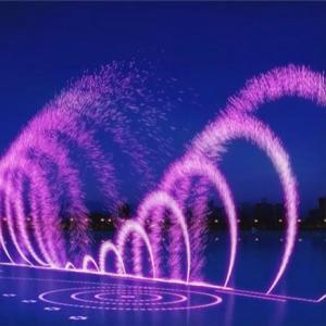 China Snake Shake Multicolored LED Light 3D Swing Garden Dancing Water Fountain wholesale