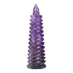 Natural Amethyst Nine-Story Wenchang Tower Ornaments Amethyst Raw Stone Ore