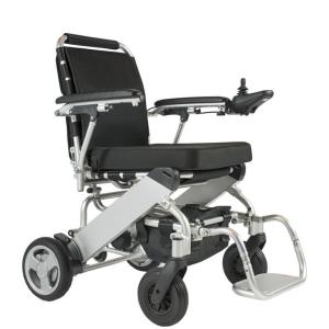 China Lithium Battery Portable Foldable Electric Wheelchair Elderly Use Lightweight Power wholesale