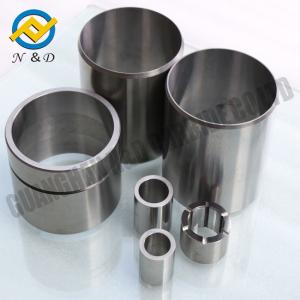 China Wo Co Ni Tungsten Carbide Bushings Hardened Shaft Sleeve Wear Resistant wholesale